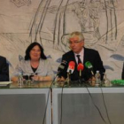 Jesús Nieto, Ana Luisa Durán, José Ángel Hermida y David López durante la presentación.