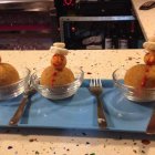 Pinchos de botillo participantes en la edición de este año del certamen de tapas de Bembibre.