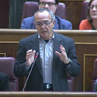 Joan Coscubiela, durante la sesión de control al Gobierno en el Congreso.