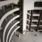 Interior del edificio de la Junta en la capital leonesa, en el barrio de Eras de Renueva.