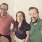 Álvaro Ayarza, Beni Rodríguez y Ramón F. Polanco se hacen un selfie