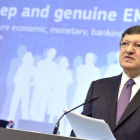 El presidente de la Comisión Europea, Jose Manuel Barroso, durante una conferencia el pasado 7 de mayo.