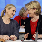 Cifuentes y Aguirre en la Junta Directiva Regional del PP.