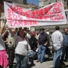 Los pédaneos prosiguen con su actividad en contra de la Ley de Montes promovida por la Junta