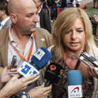 La presidenta de la asociación de víctimas Covite, Consuelo Ordóñez, el pasado octubre en Valencia.