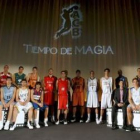 Cada equipo de los 18 que conforman la ACB estuvo representado por su jugador franquicia.