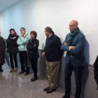 Diez, en la reunión con los vecinos de Los Juncales. DL
