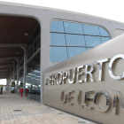 Imagen de la nueva terminal del aeropuerto de León.