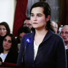 Triana durante su declaración en el juicio por el asesinato de Isabel Carrasco.