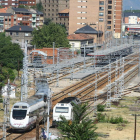 Foto de archivo de la zona ferroviaria de Ponferrada. L. DE LA MATA