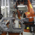 Planta de producción robotizada de Seat, en Martorell.