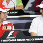 Fernando Alonso y Pedro de la Rosa guardan muy buena relación de su etapa en McLaren.