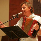 Mestre, durante una representación.