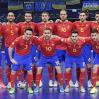 La selección española se hizo con la medalla de bronce en el Europeo 2022. GERRIT VAN KEULEN