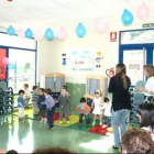 El centro infantil de Cistierna en la clausura del curso.