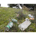 El plan Libera quiere concienciar y actuar contra la basura en el medio natural. RAMIRO