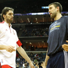 Pau y Marc Gasol se verán las caras por primera vez en un ‘Partido de las Estrellas’.