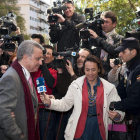 El diestro, a su llegada a los juzgados de Sevilla.