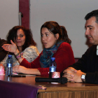 La diputada Ana Marcello, ayer en su intervención