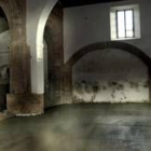 En el suelo de la iglesia de San Tirso se colocarán 240 metros de baldosas rústica de color rojizo