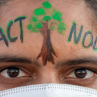 Protesta en Nepal a favor de medidas eficaces. NARENDRA SHRESTHA