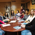Miembros del Consejo Municipal de la Discapacidad, ayer. DL