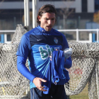 Óscar de Paula fue delantero de la Deportiva durante cuatro temporadas. L. DE LA MATA