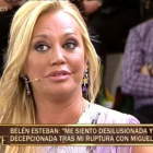 Belén Esteban, en el programa  'Sálvame de Luxe'.