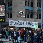 La manifestación del pasado jueves congregó a casi 2.000 personas. FERNANDO OTERO PERANDONES