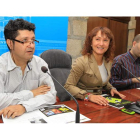 Donís, Téllez y Morán, en la presentación del festival.