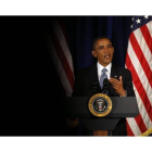 El presidente de Estados Unidos, Barack Obama, durante una rueda de prensa.
