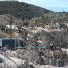 La cantera de Peña del Rego, en un monte de utilidad pública de la pedanía de Lago de Carucedo, en una imagen reciente.