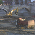 Las últimas obras de drenaje en el Bernesga datan de 2001.