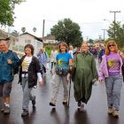 Inicio del recorrido en una de las actividades realizadas en la localidad brasileña.