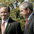 Scott McClellan, ayer con George W. Bush en la Casa Blanca
