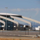 Exterior de la terminal, ya finalizada.