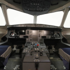 Simulador de vuelo en la Escuela de Ingeniería Aeronáutica. RAMIRO