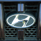 El logo de Hyundai.