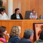 María Eugenia Gancedo se dirige al plenario en la última sesión de esta legislatura.