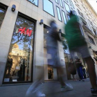 La tienda de H&M en el paseo de Gràcia.