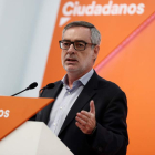 El secretario general del partido, José Manuel Villegas pidió ayer a Sánchez reactivar el 155. MARISCAL