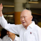 El fundador de Singapur, Lee Kuan Yew, en una imagen de abril del 2011.