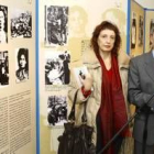 Maribel Almarza y Francisco Fernández, en la inauguración