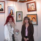 Magda y Jero Pinto García, ante su exposición