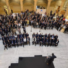 Imagen del acto celebrado ayer en Burgos para conmemorar los 50 años.