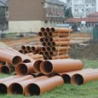 En la foto el estado en el que están las obras de la futura calle Párroco Heriberto Ampudia