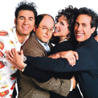 Michael Richards, Jason Alexander, Julia Louis-Dreyfus y Jerry Seinfeld.