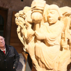 Peridis, en el monasterio de Santa María la Real de Aguilar de Campoo.