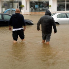 Inundación en Xàbia, Alicante.