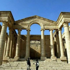 Una de las edificaciones de la histórica ciudad de Hatra.